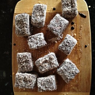 gluten free lamingtons
