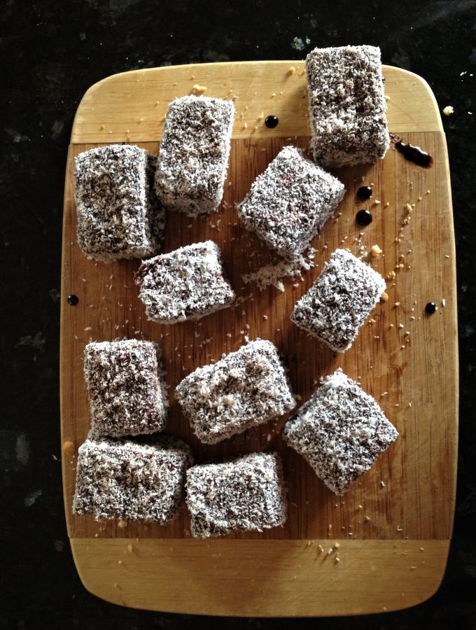 Spongey Gluten Free Lamingtons