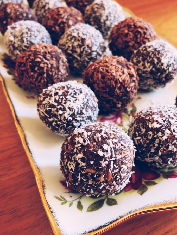 Chocolate Coconut Truffles