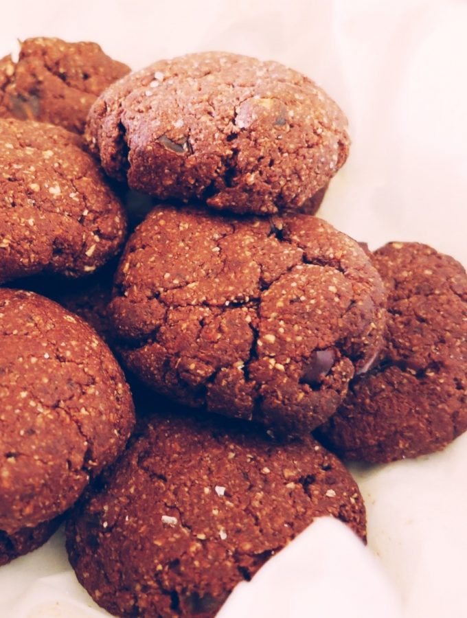 Chocolate & Salted Caramel Cookies
