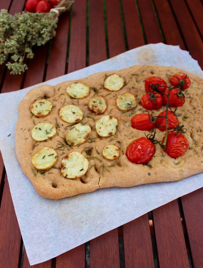 Spelt Pizza Base & A Focaccia Two-Ways