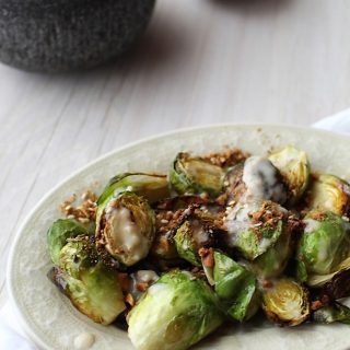 ROASTED BRUSSELS SPROUTS