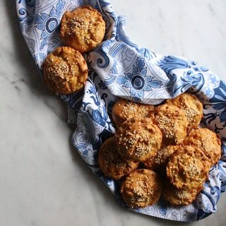 Carrot & Tahini Savoury Muffins