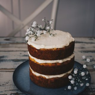 Orange & Poppy Seed Layer Cake