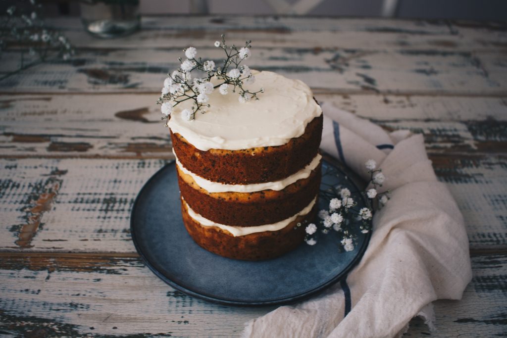 Gluten Free Orange & Poppy Seed Cake